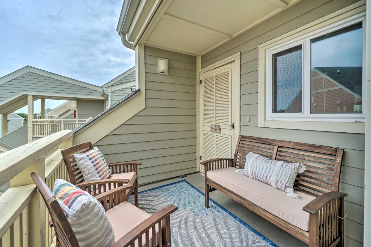Beachfront Condo With Unobstructed Ocean Views! Oak Island Buitenkant foto