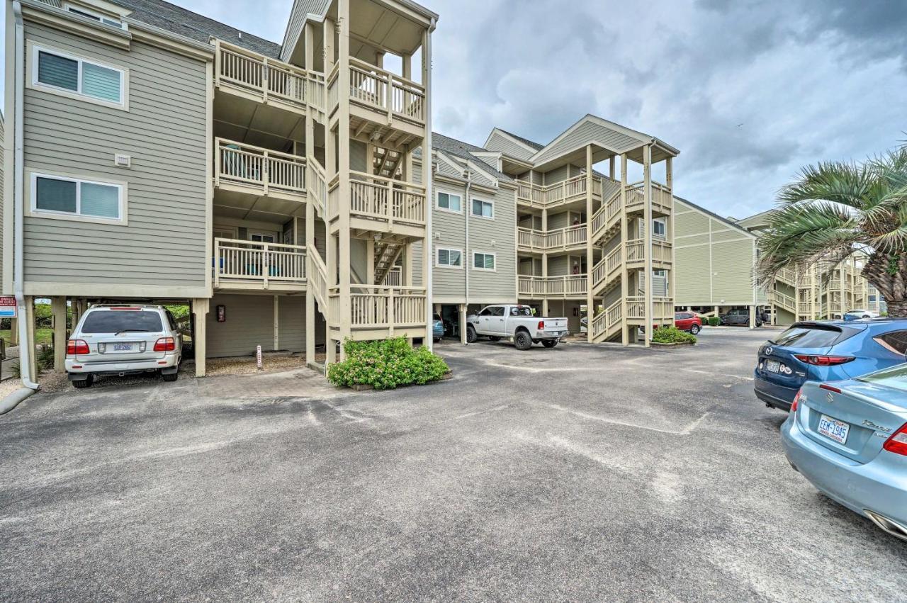 Beachfront Condo With Unobstructed Ocean Views! Oak Island Buitenkant foto