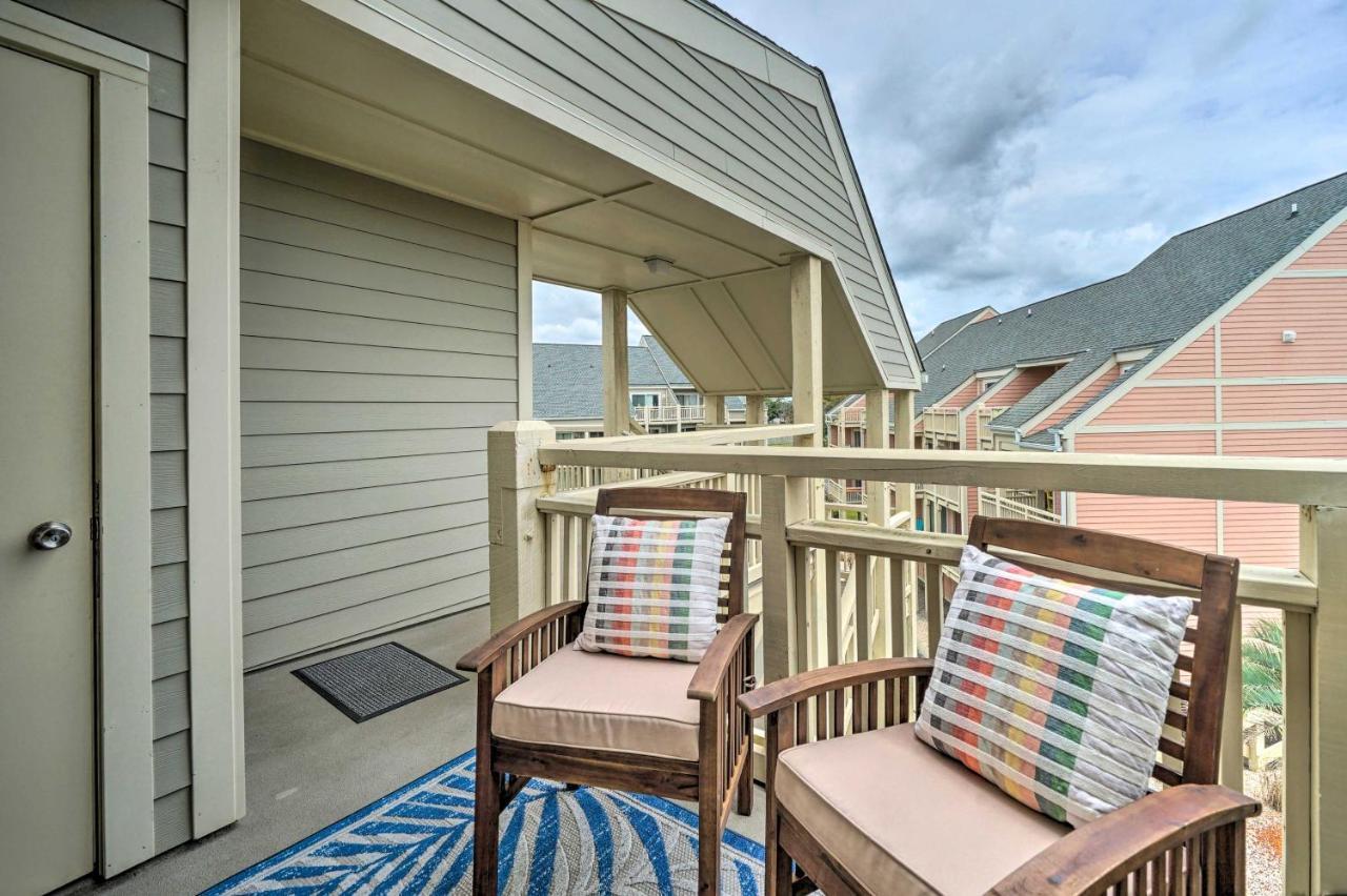 Beachfront Condo With Unobstructed Ocean Views! Oak Island Buitenkant foto